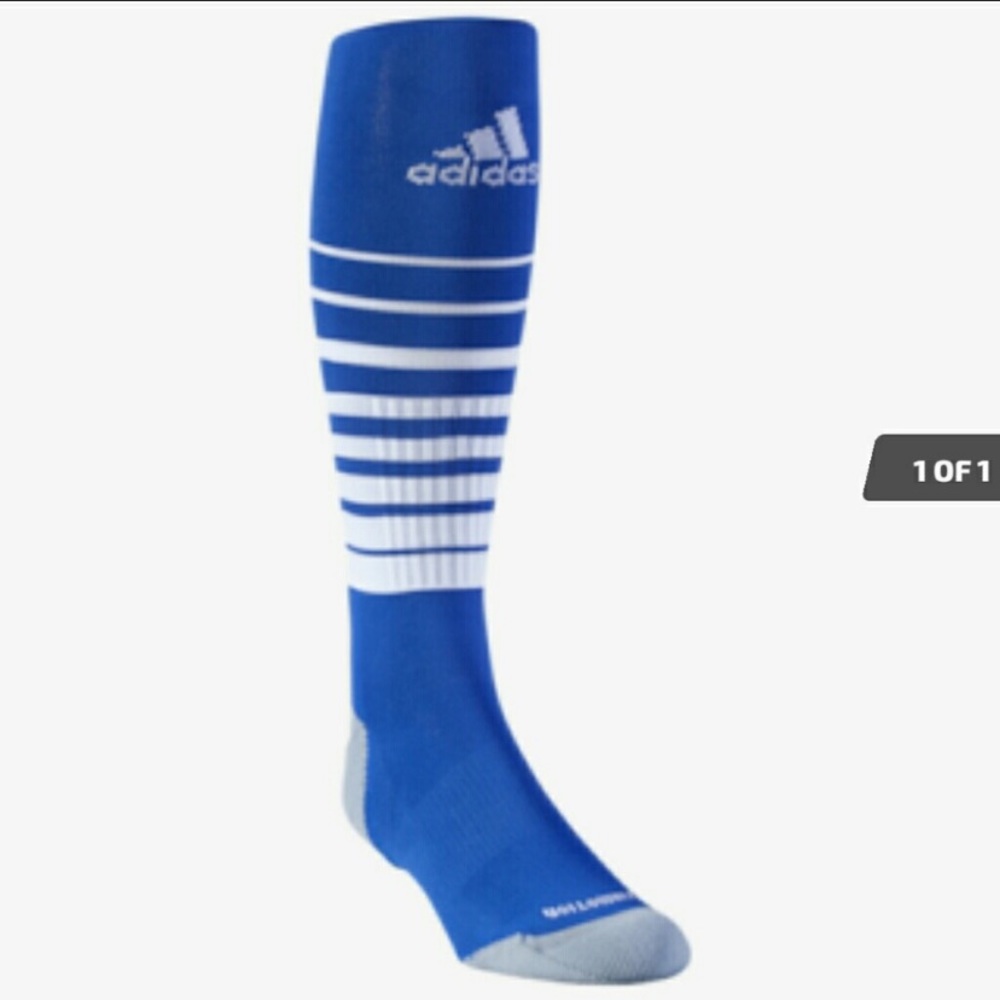 Youth Soccer adidas Socks, 4Y_6Y Shoe Size Biy/Gir